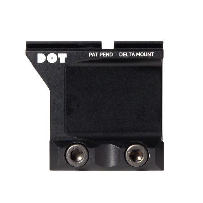 DOT Delta ACRO Mount | 2.26" Extra-High Riser to See Over Lasers | Fits ACRO P-1 & P-2 Optics