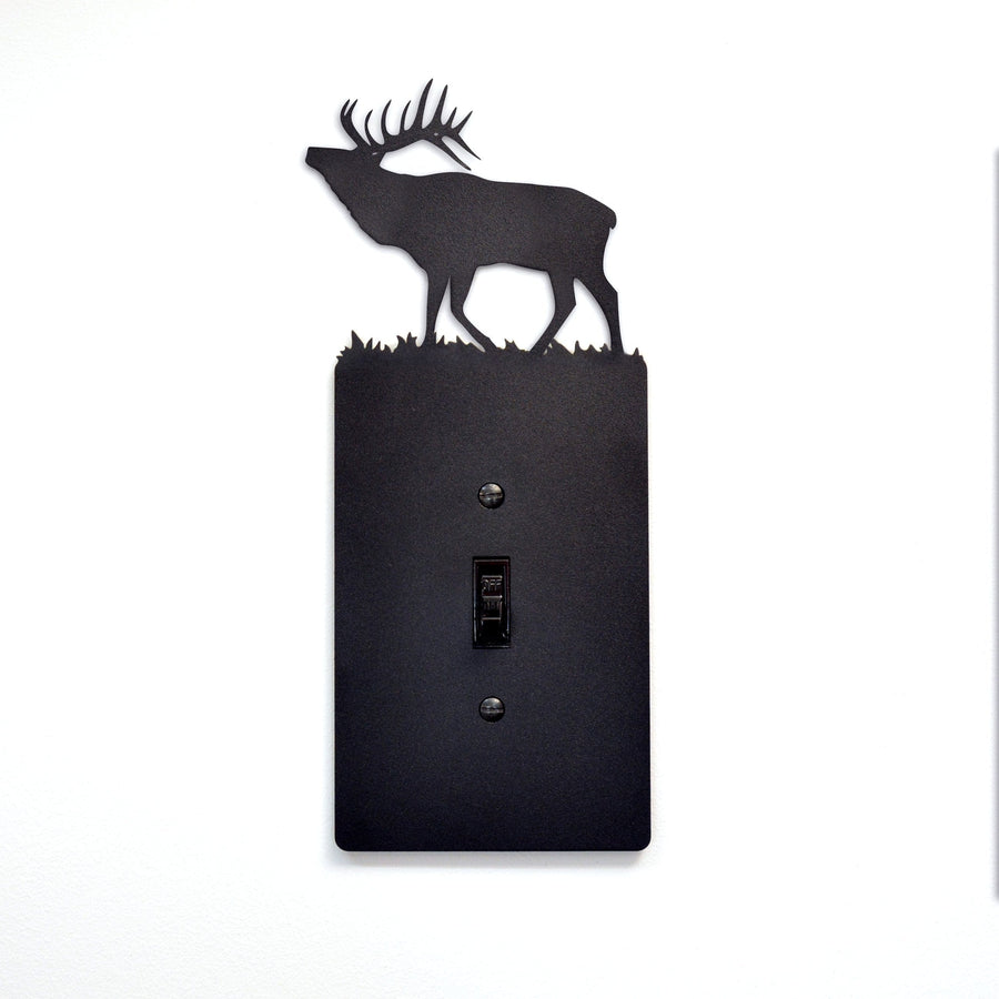 Single Pack of Light Switch Covers - Cabin Life: Bear, Deer, Elk, Horse, Moose