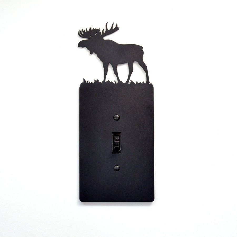 Single Pack of Light Switch Covers - Cabin Life: Bear, Deer, Elk, Horse, Moose