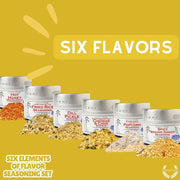Six Elements Of Flavor Seasoning Set Collections & Gift Sets Gustus Vitae
