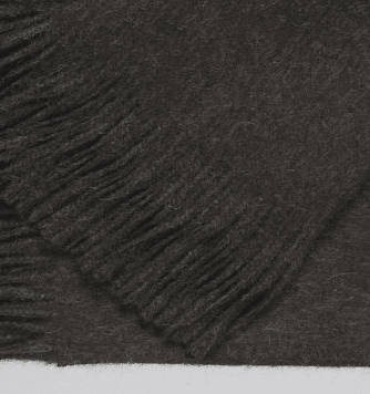 Solid Color Alpaca Throw