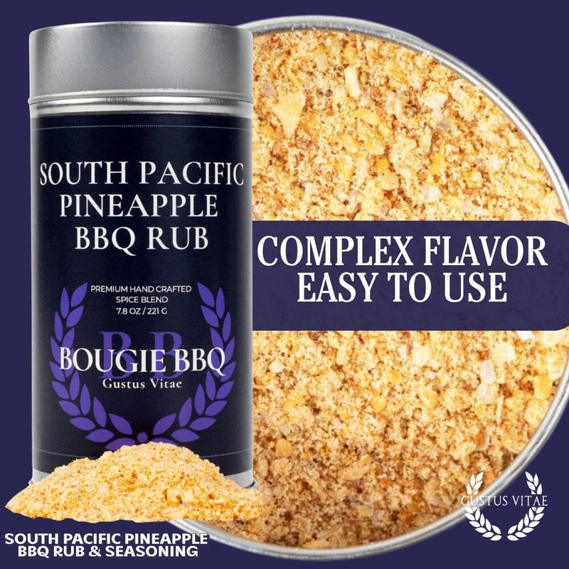 South Pacific Pineapple BBQ Rub & Seasoning Bougie BBQ Gustus Vitae