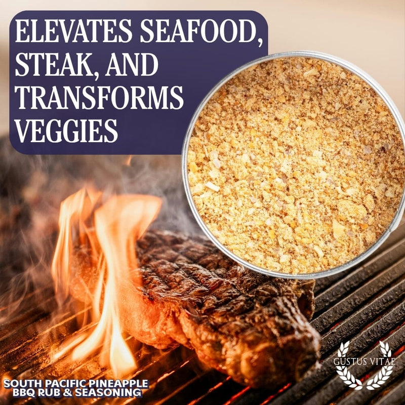 South Pacific Pineapple BBQ Rub & Seasoning Bougie BBQ Gustus Vitae