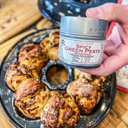 Spicy Green Pesto Seasoning Gourmet Seasonings Gustus Vitae