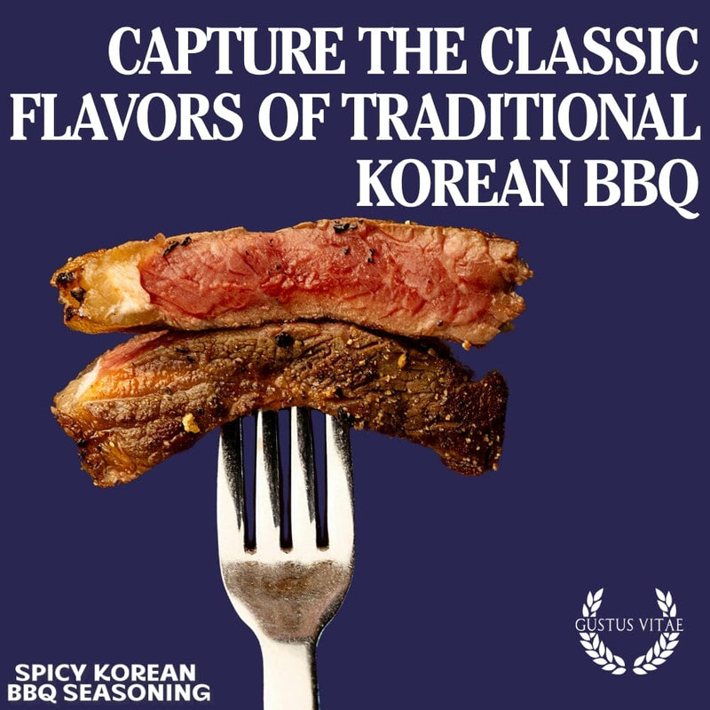 Spicy Korean BBQ Seasoning Bougie BBQ Gustus Vitae