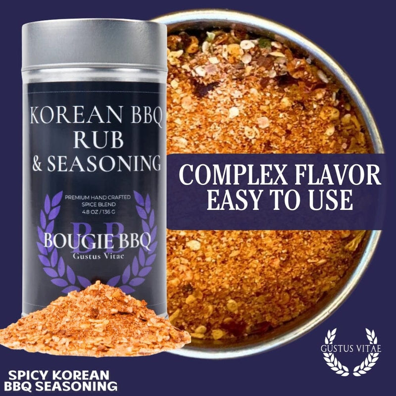 Spicy Korean BBQ Seasoning Bougie BBQ Gustus Vitae