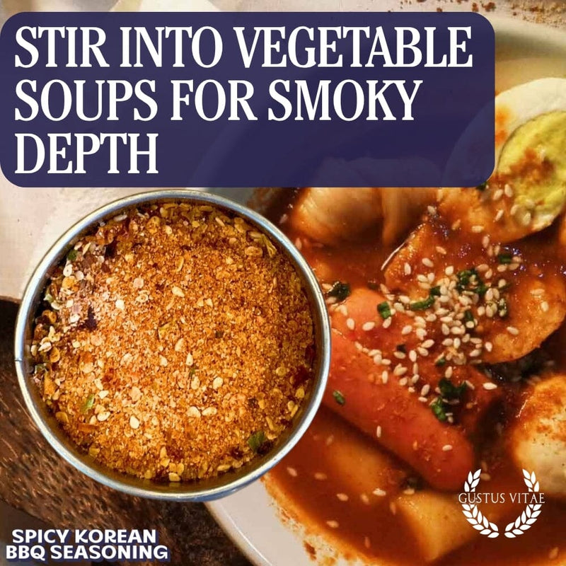 Spicy Korean BBQ Seasoning Bougie BBQ Gustus Vitae