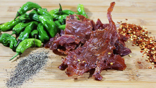 Craft Pork Jerky - 1 Case (8 X 2.25 oz. packs) - Big Fork Brands