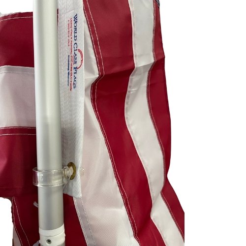 Spinning Flagpoles