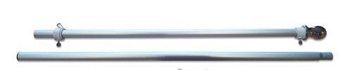 Spinning Flagpoles