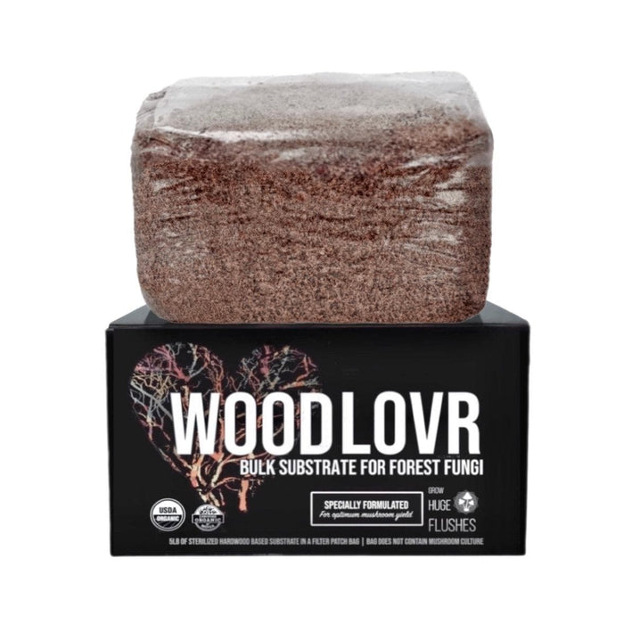 North Spore ‘Wood Lovr’ Organic Hardwood-Based Sterile Mushroom Substrate by Farm2Me