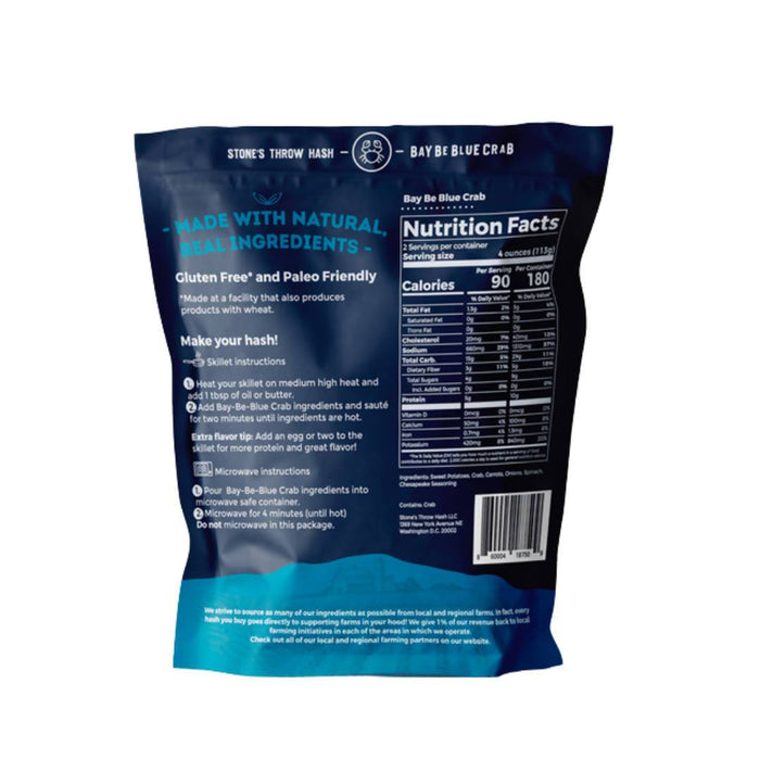 Stone’s Throw Hash Bay Be Blue Crab Hash Bags - 6 bags x 8oz by Farm2Me