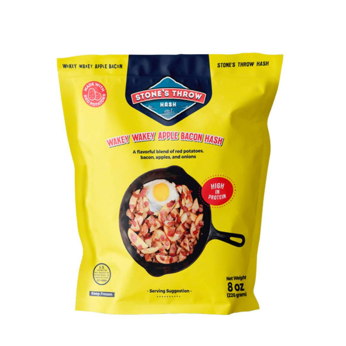 Stone’s Throw Hash Wakey Wakey Apple Bacon Hash Bags - 6 bags x 8oz by Farm2Me
