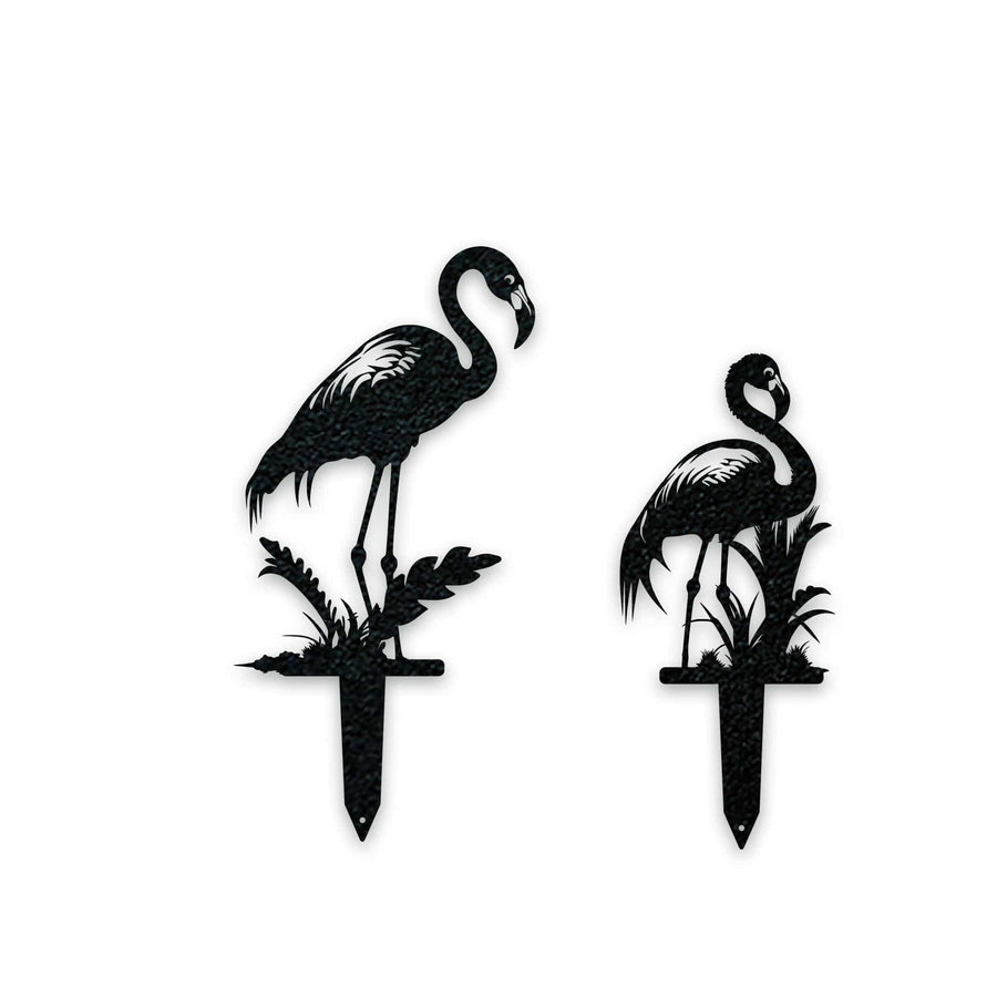 Summer Funtime Flamingo Beach or Yard Stakes