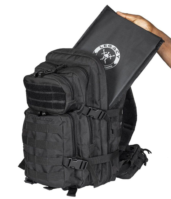 Tactical Assault Bag + Level IIIA Armor Panel - Armored Backpack