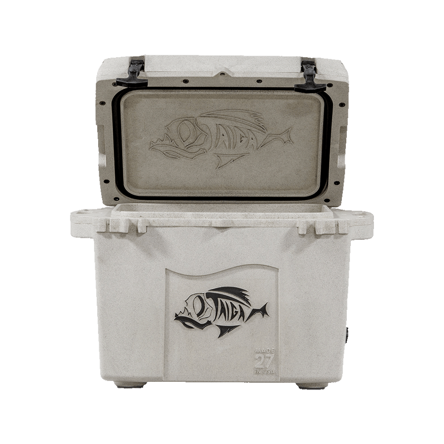 Taiga Coolers 27 Quart Terra Granite White Cooler