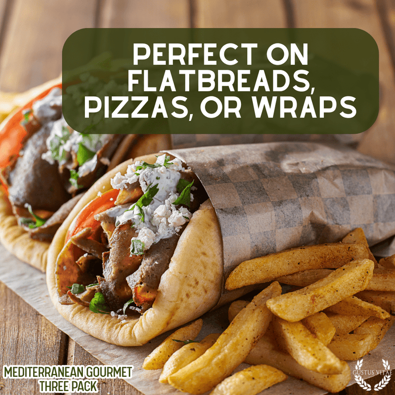Taste of the Mediterranean - 3 Tins Collections & Gift Sets Gustus Vitae