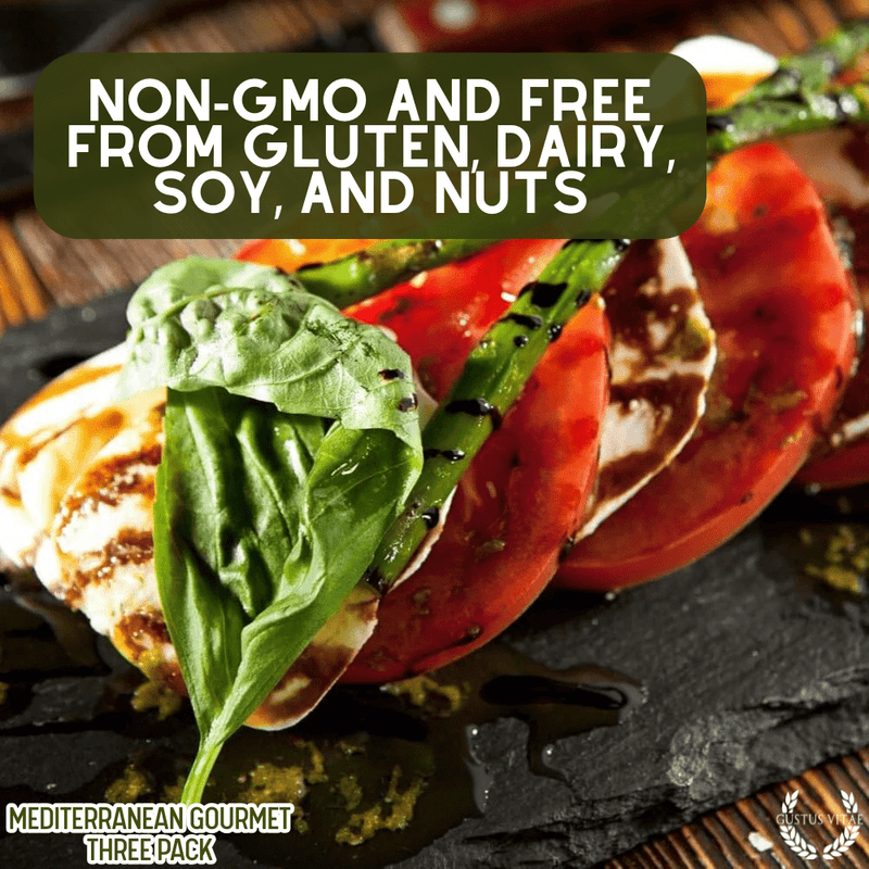 Taste of the Mediterranean - 3 Tins Collections & Gift Sets Gustus Vitae