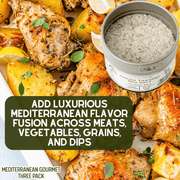 Taste of the Mediterranean - 3 Tins Collections & Gift Sets Gustus Vitae