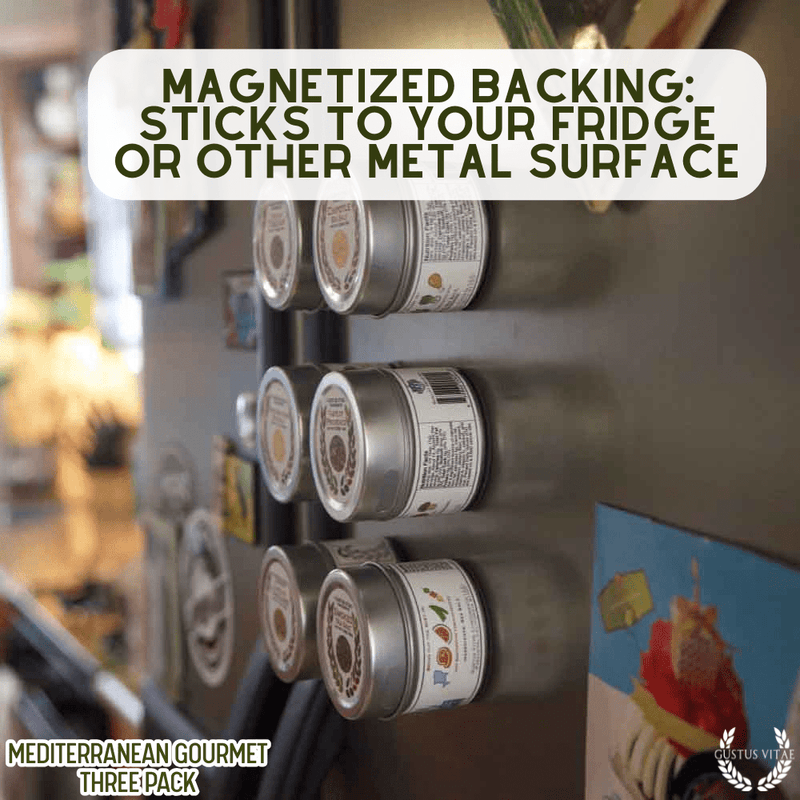 Taste of the Mediterranean - 3 Tins Collections & Gift Sets Gustus Vitae