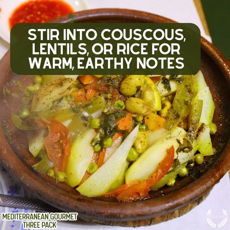 Taste of the Mediterranean - 3 Tins Collections & Gift Sets Gustus Vitae