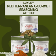 Taste of the Mediterranean - 3 Tins Collections & Gift Sets Gustus Vitae