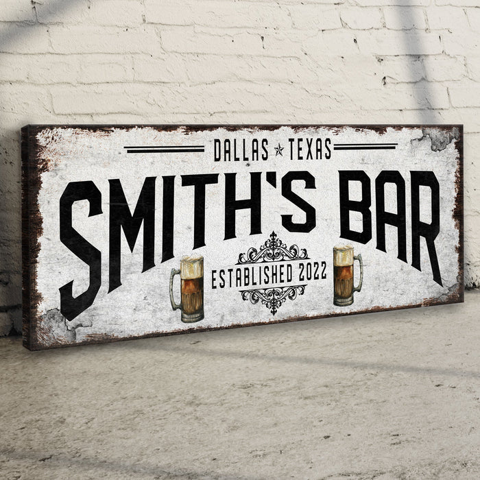 Rustic Bar Sign Ii