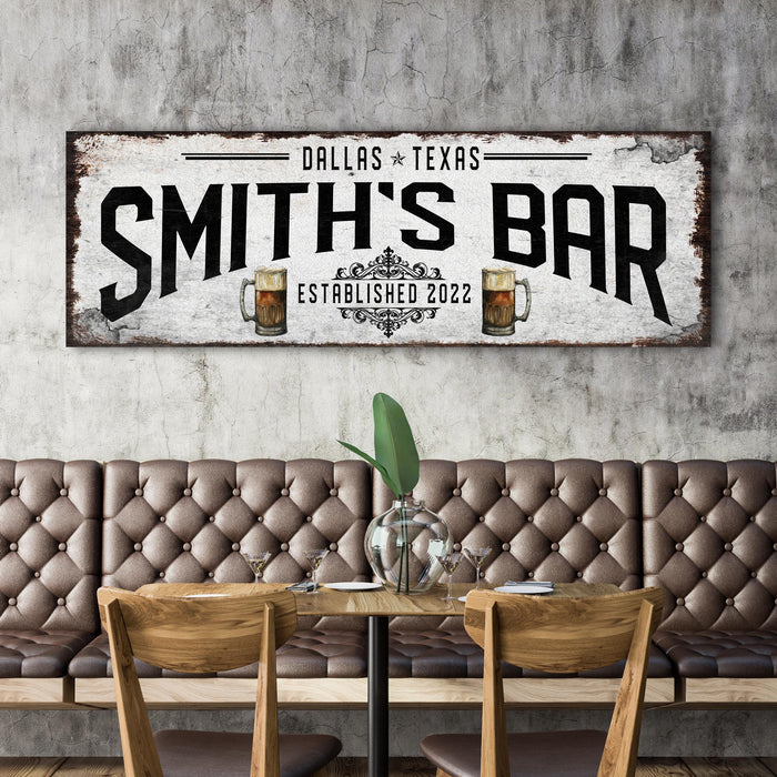 Rustic Bar Sign Ii