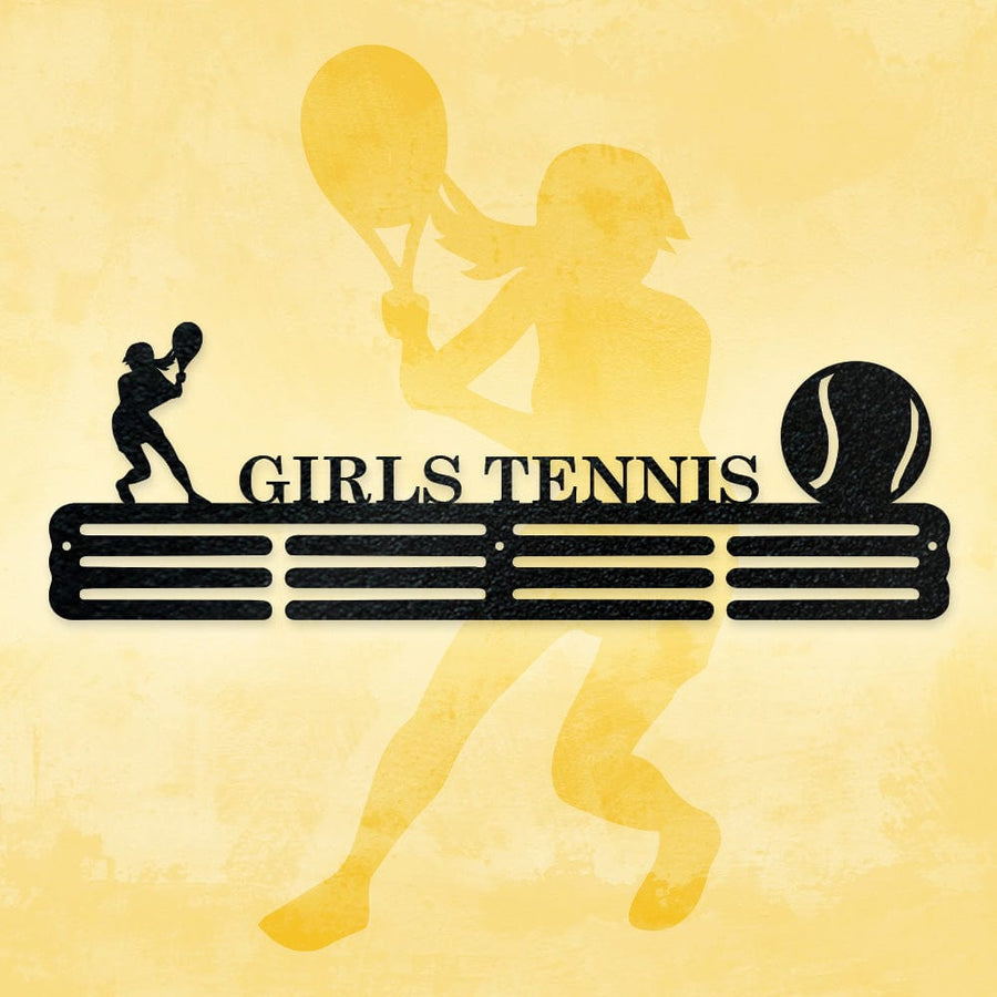 Tennis - Girls Sport Awards Medal Hanger