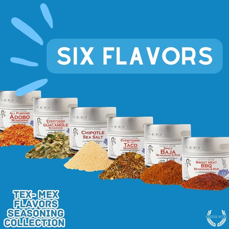 Tex-Mex Flavors Seasoning Collection Collections & Gift Sets Gustus Vitae