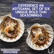 Thai Seasoning Gift Set - Tastes of Thailand - Artisanal Spice Blends Six Pack Collections & Gift Sets Gustus Vitae