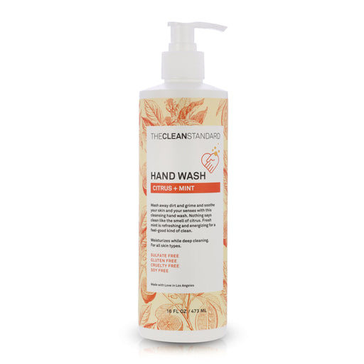 THE CLEAN STANDARD Citrus & Mint Hand Wash - 16oz Hand Wash LOS ANGELES BRANDS 