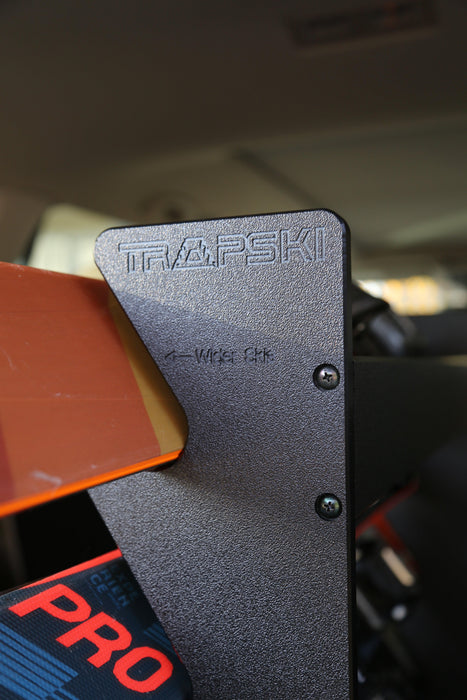 The TRAPSKI Tower with Security Strap | Internal Ski Mobile Rack | SUVs, Vans, Crossovers, Hatchbacks | Third Row SUVS