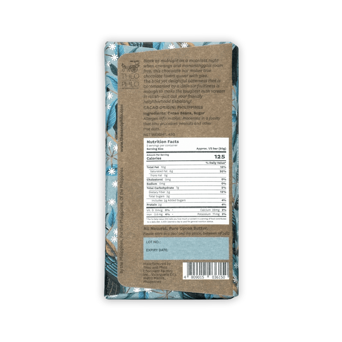 Theo & Philo Dark Chocolate 90% by Farm2Me