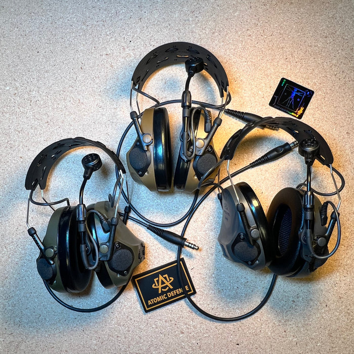 3M Peltor ComTac VIII | Hearing Protection w/ Snag-Free Ambidextrous Mic & MAP Soundscape | All Models Available