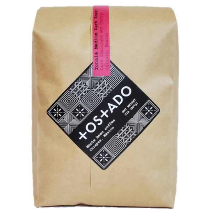 Tostado Tonala Coffee Beans (Medium-Dark Roast) - 6 Bags x 2 LB by Farm2Me