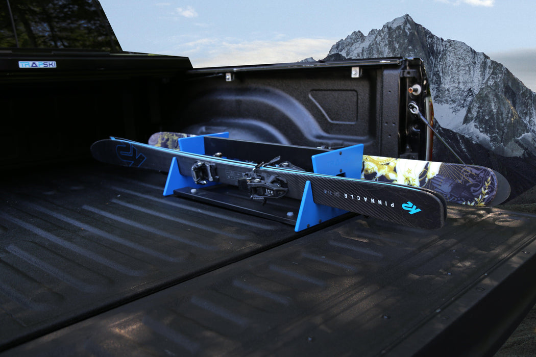TRAPSKI DOUBLE Mobile All Mountain Ski and Standard Stance Snowboard Rack