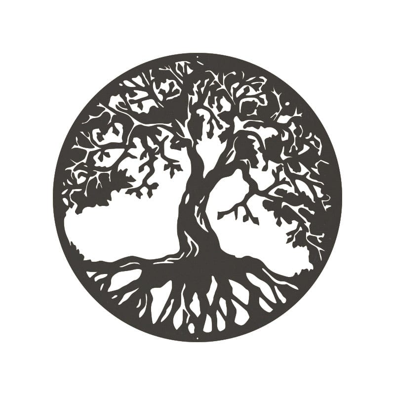 Tree of Life Metal Sign