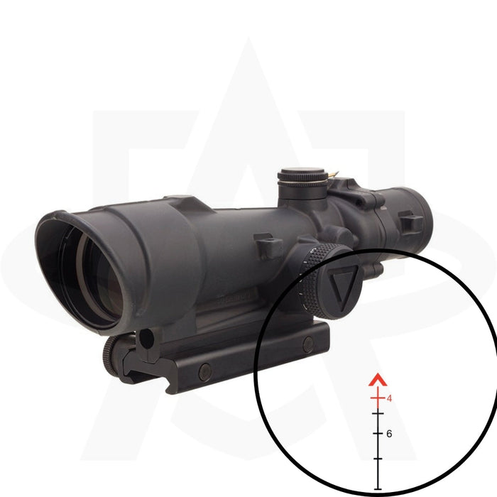 Trijicon ACOG 3.5x35 LED | 3.5x35 Scope w/ 12,000+ Hour Battery Life & TA51 Mount | Waterproof