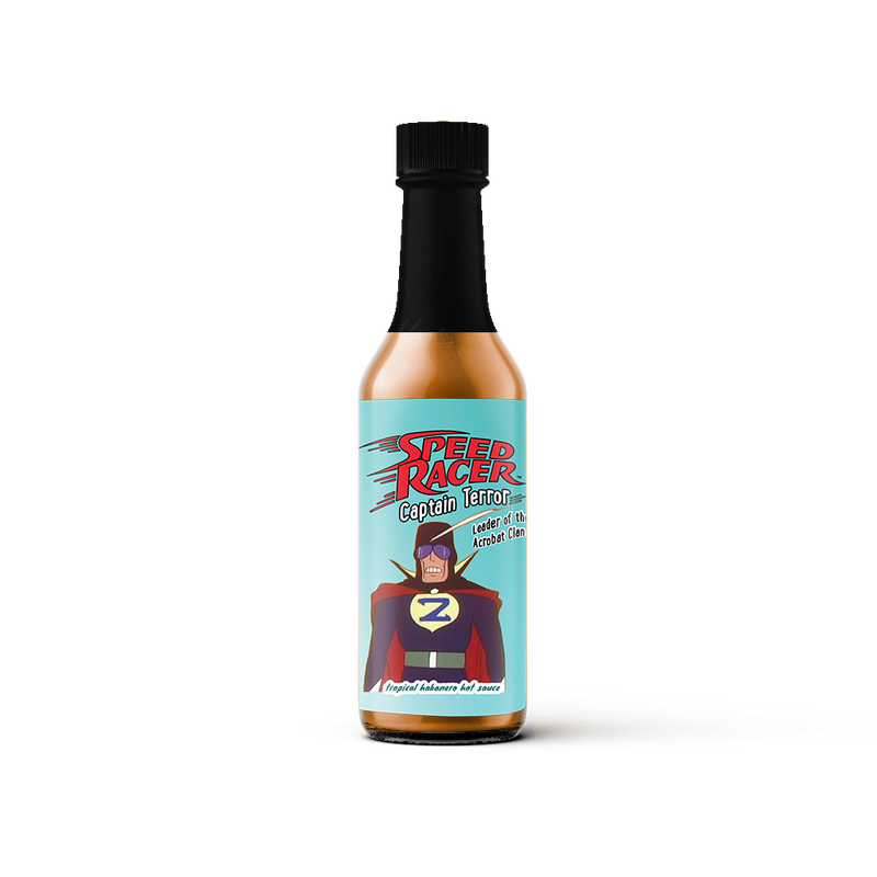 Captain Terror's Leader of the Acrobat Clan : Tropical Habanero Hot Sauce