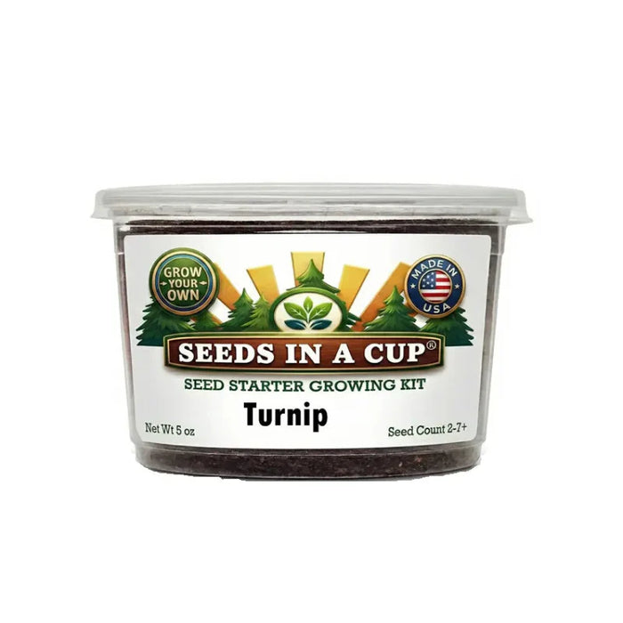 Turnip Grow Kit | Seeds In A Cup®