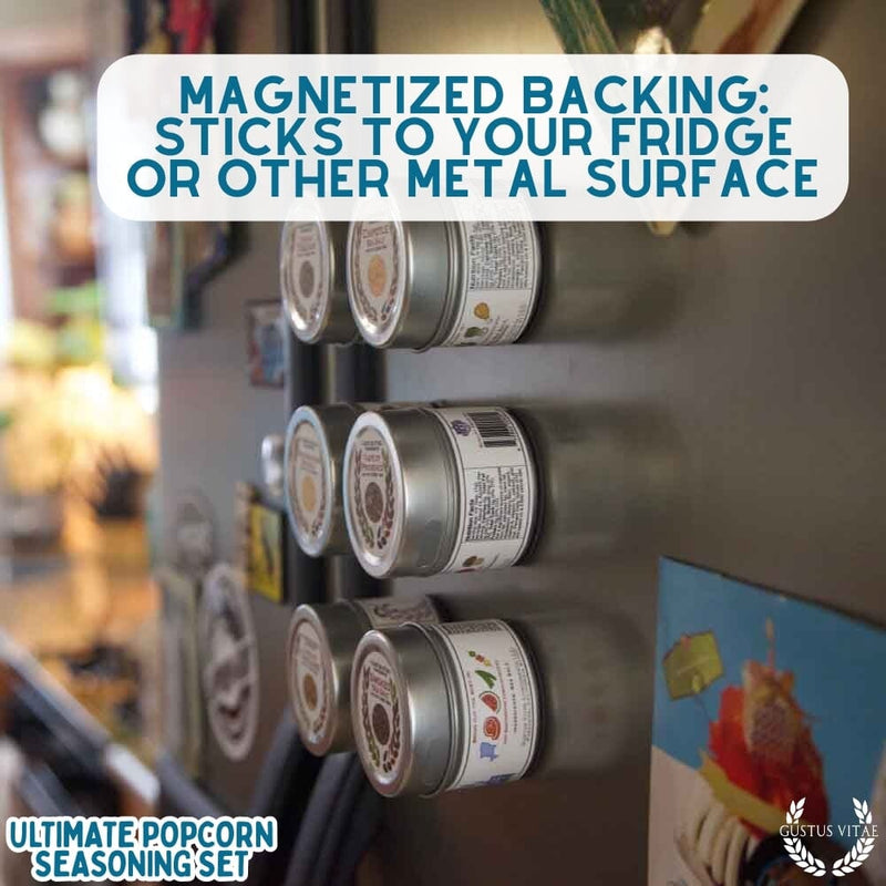 Ultimate Popcorn Seasoning Set - Six Pack Collections & Gift Sets Gustus Vitae