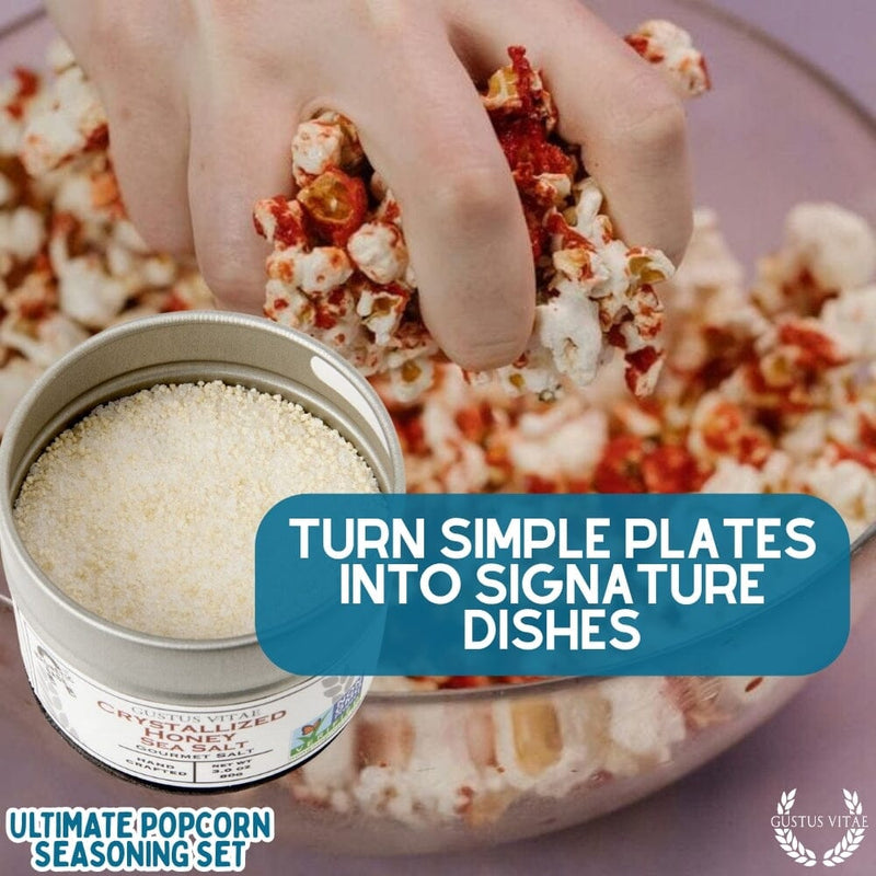 Ultimate Popcorn Seasoning Set - Six Pack Collections & Gift Sets Gustus Vitae