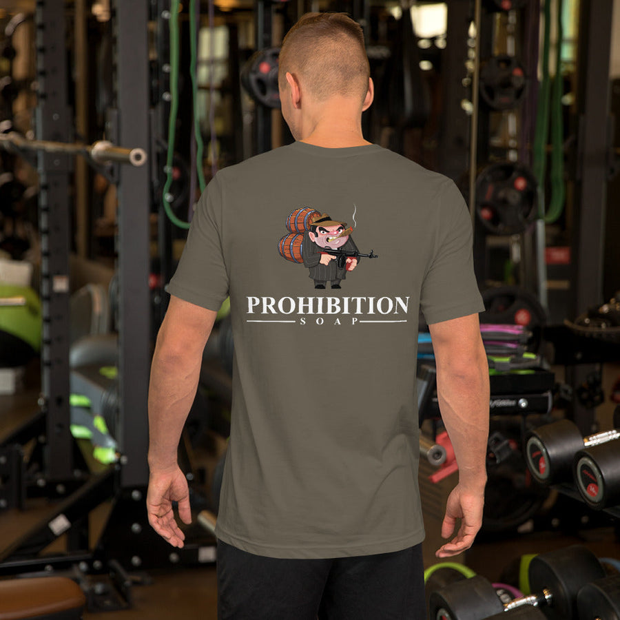Cartoon Logo Dark T-Shirt, Unisex,
