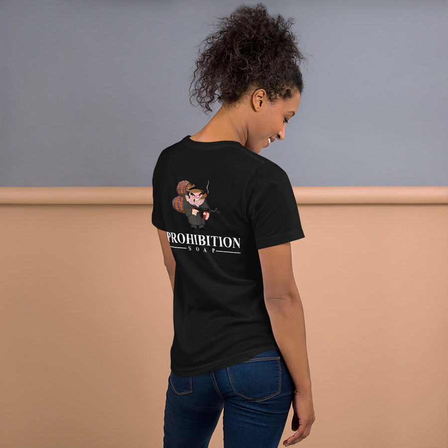 Cartoon Logo Dark T-Shirt, Unisex,