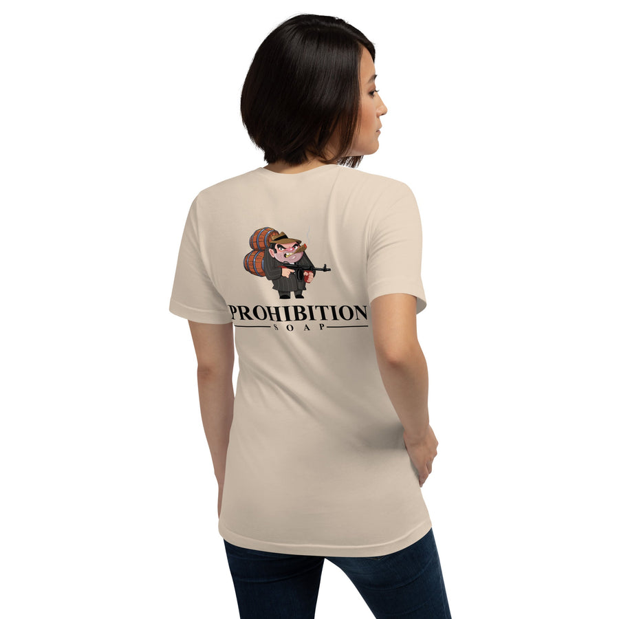 Cartoon Logo Light T-Shirt, Unisex,