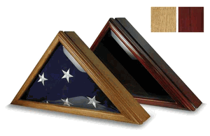 Deluxe Flag Display Case for 5ft x 9.5ft Flag, , The Military Gift Store, Deluxe Flag Display Case
