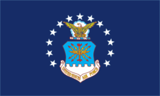 Air Force Flag 2x3ft Nylon., , The Military Gift Store, Air Force Flag