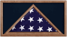 Large Military Flag and Medal Display Case -Shadow Box. - The Military Gift Store