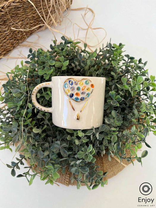 Handmade 'Up' Movie Ceramic Coffee Mug - 10 Oz Disney Pixar Inspired Coffee Cup